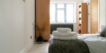 Towels on a Bed